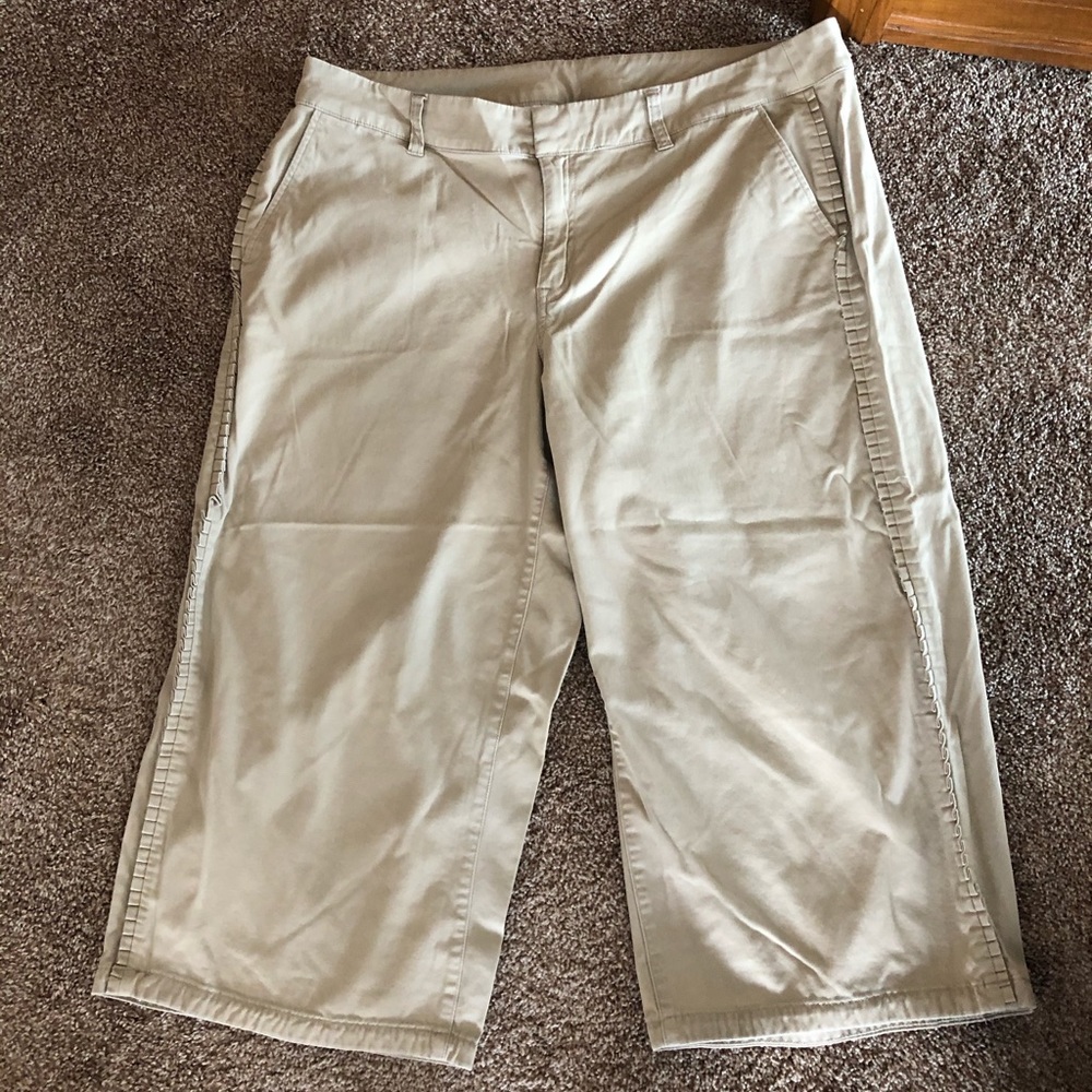 COPY - Lane Bryant Khaki Capri Shorts